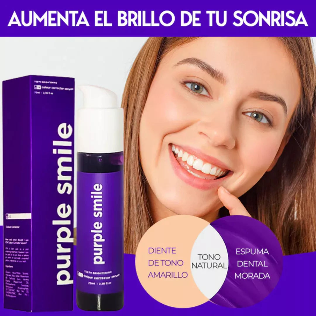 PURPLE SMILE SERUM CORRECTOR DE COLOR  DENTAL V34