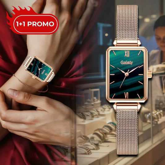 Reloj Suizo de Esmeralda Elegance™