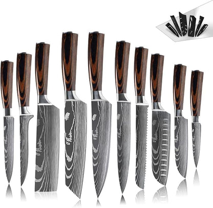 Kit de Cuchillos Premium Knife® – BLACK FRIDAY 🔥 - ¡COMPRA 5 Y LLEVA 13 SOLO HOY! ✨🔪