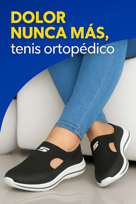 Tenis ortopédico femenino – Fit Confort®: ¡50% DE DESCUENTO SOLO HOY – ÚLTIMAS UNIDADES! 🔥