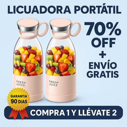 Mini Licuadora Portátil VitalJuice® - ¡COMPRA 1 Y LLÉVATE 2 SOLO HOY! 😍