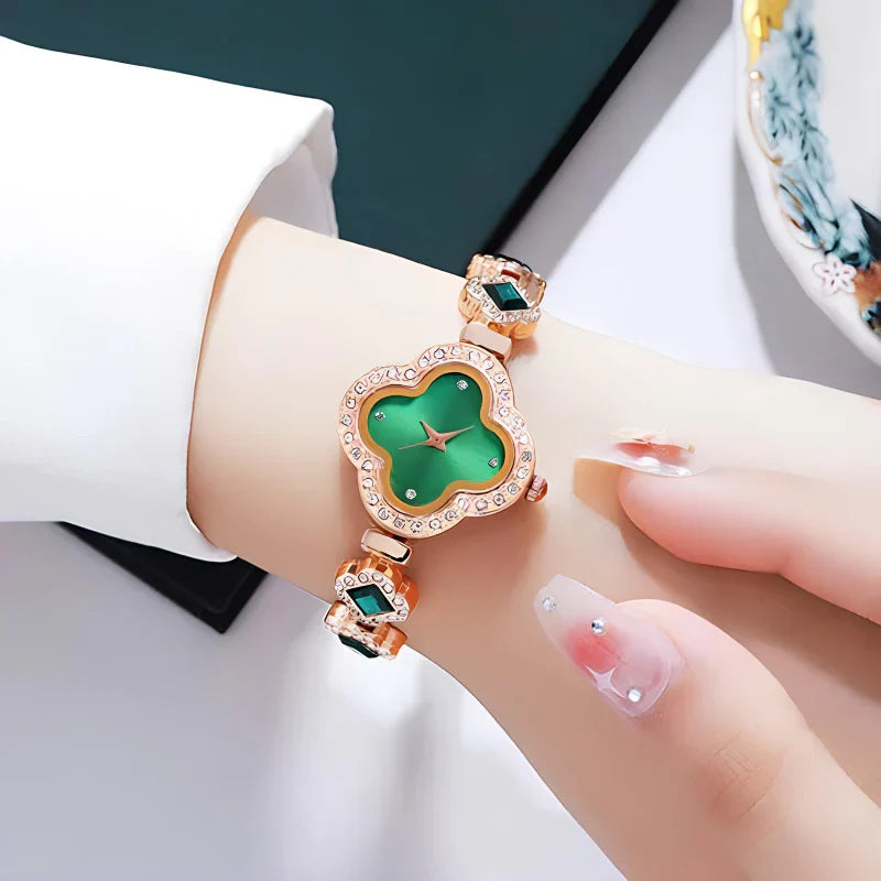 Reloj Suizo de Lujo Floral™